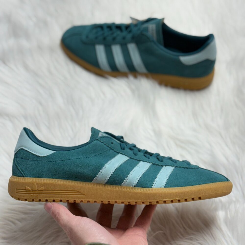 Adidas Bermuda Mystery Green Mens JH5458 NEW Size 10